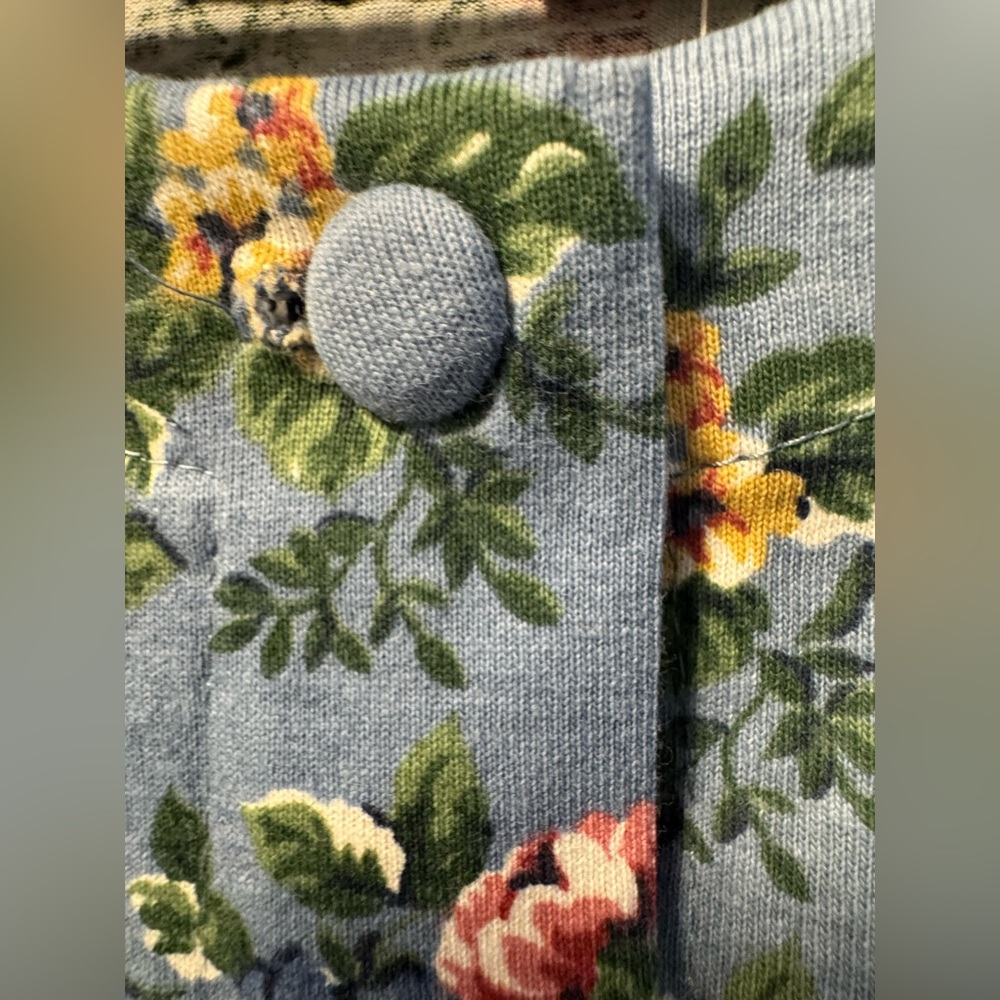 Capacity Petites New Old Stock NWT cottagecore floral romper. petite Large - Picture 3 of 7